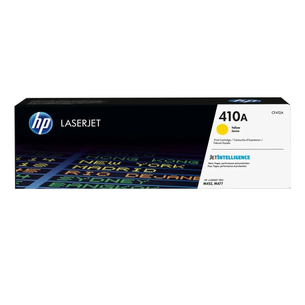 HP 410A Jaune – Toner HP LaserJet d’origine — Connecto.ma